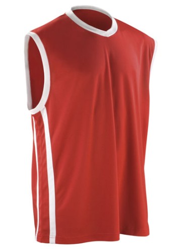 SPI-S278M-Mens Basketball Quick Dry Top